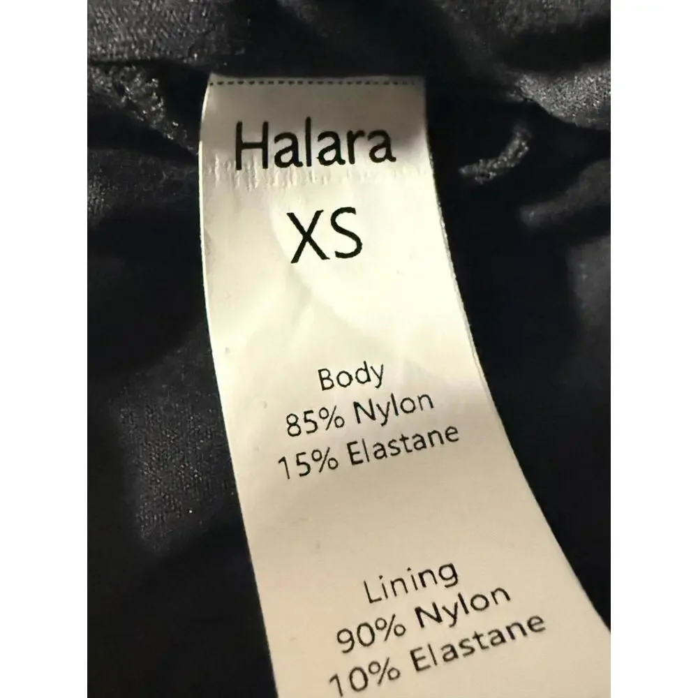 NWT Halara Black Cutout Sports Bra Size XS - Picture 5 of 7